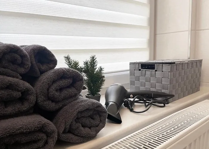 Magic Forest Design Apartment, 65 Zoll Tv, Waschtrockner, Lage, Am Markt 公寓