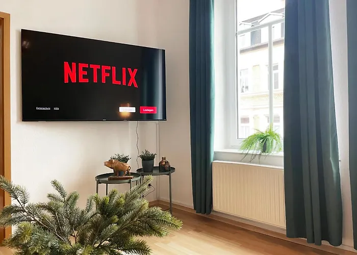 Magic Forest Design Apartment, 65 Zoll Tv, Waschtrockner, Lage, Am Markt Appartement *